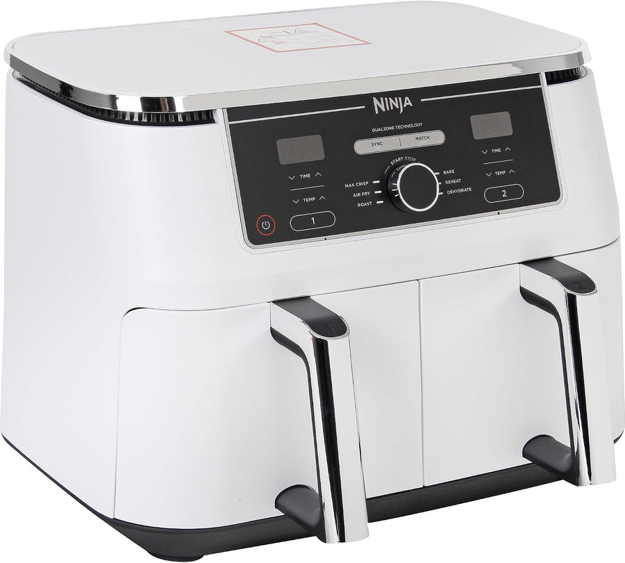 Ninja MAX Foodi Dual Zone AF400EUWH Heißluftfritteuse in Weiß